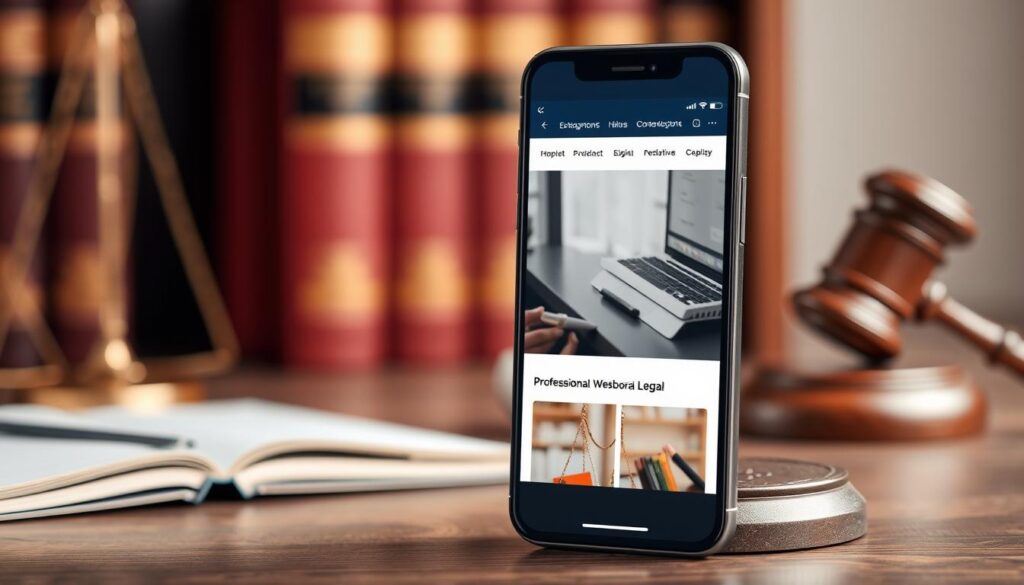 Mobile optimization for attorneys