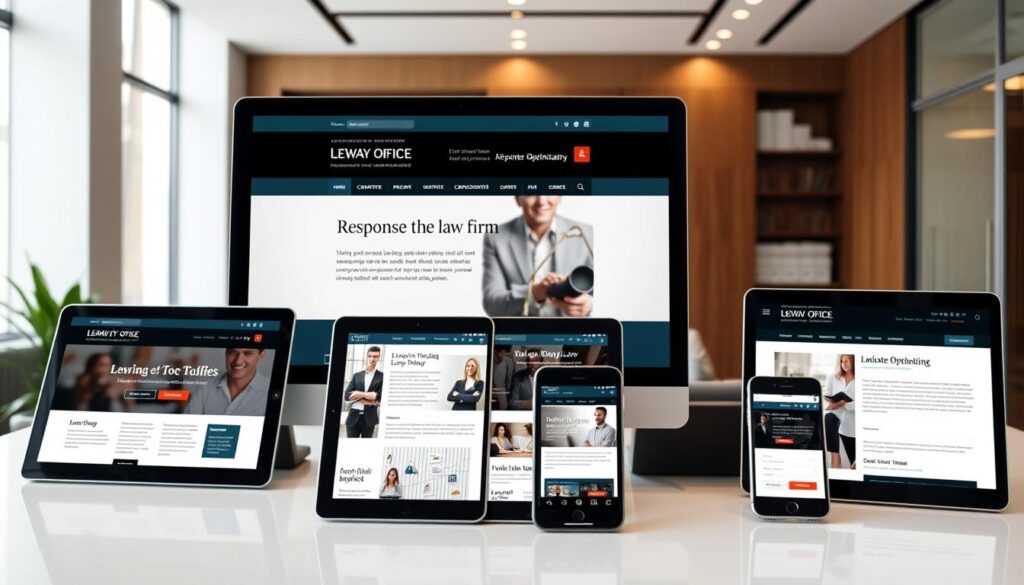 Responsive web design for law firms