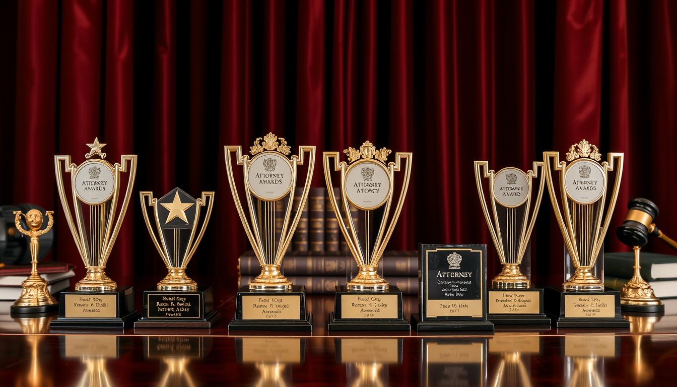 Showcasing attorney awards