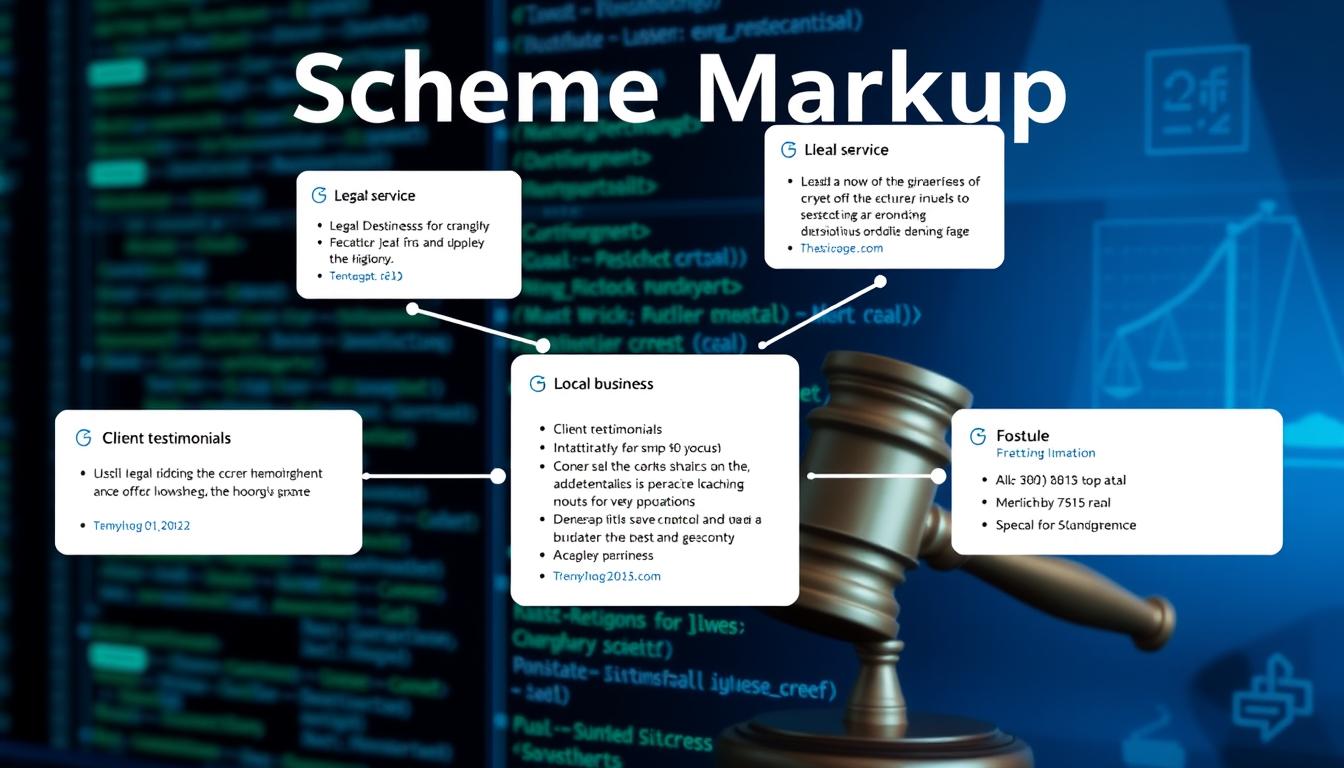 Schema markup for law firms