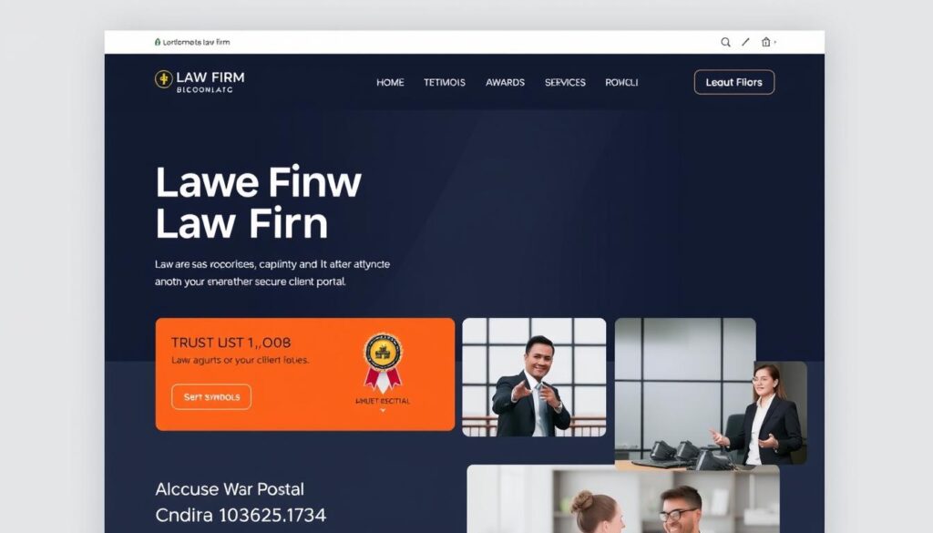 law firm website credibility tips